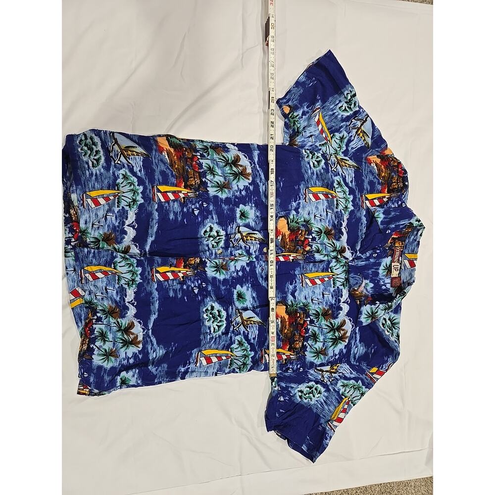 Thumbs Up Mens Hawaiian Shirt Large